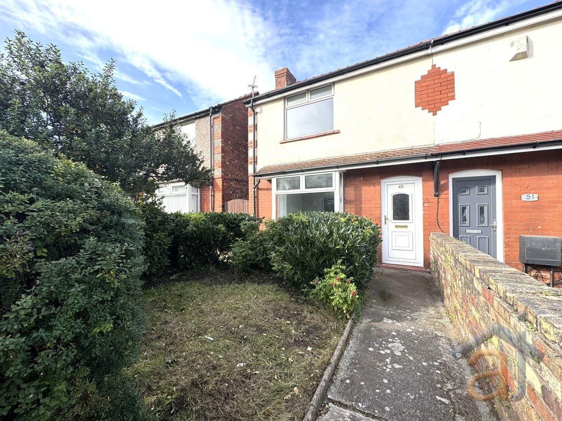 To Let – Cobden Road, Southport, PR9 – Two Bedroom Semi